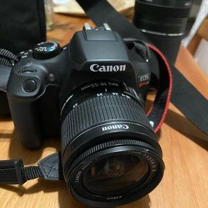 Canon EOS rebel DLSR camera